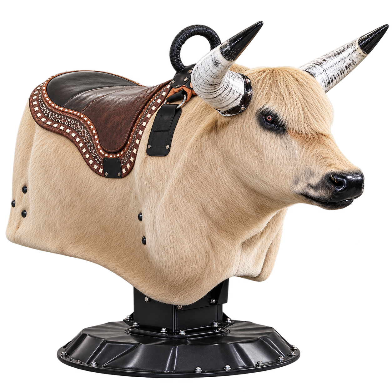 Pristine new commercial mechanical bull system with operator console